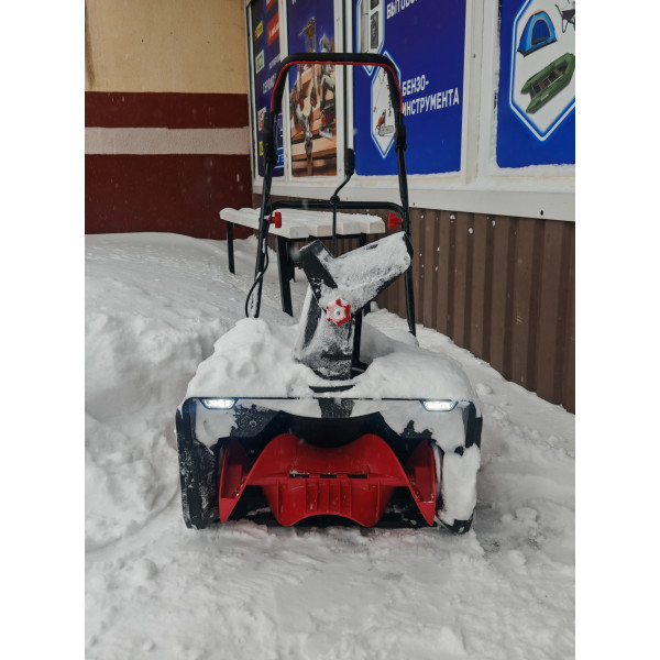 УЦЕНКА Аккум. снегоуборщик WORTEX CST 5036 в кор. ALL1 SOLO XLT БЕСЩЕТ., 36 В, ширина 50 см (глубина 25 см, дальность выброса 7 м, фары, с рег.желоба)